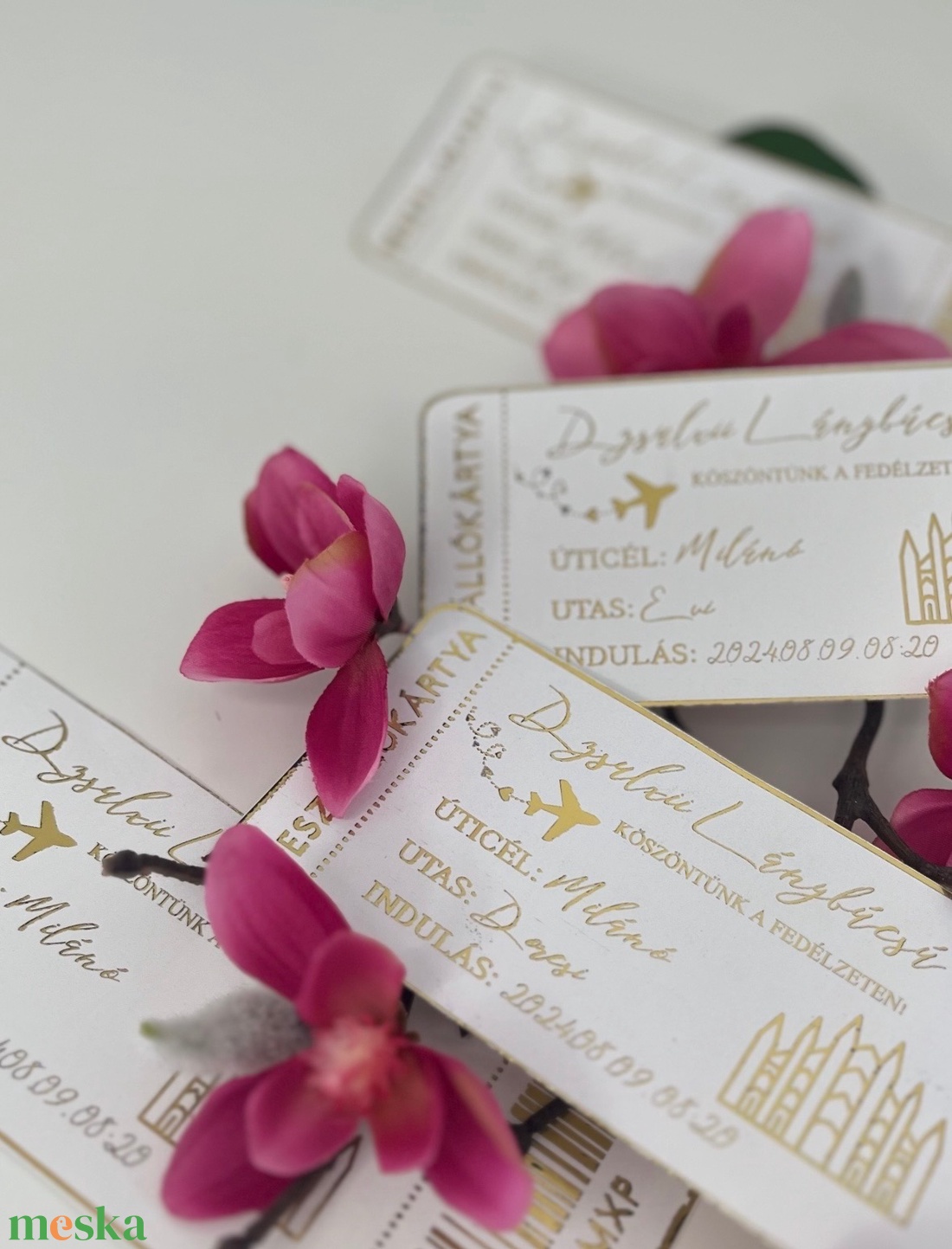 � Lánybúcsú útlevél + beszállókártya � Meghívó egy felejthetetlen kalandra - esküvő - lánybúcsú - Meska.hu