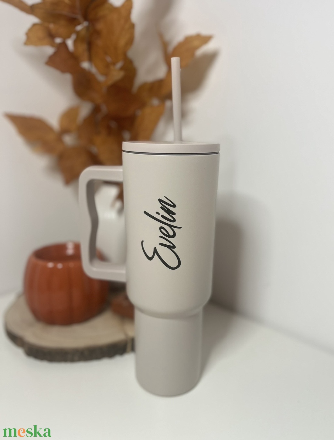  Névre szóló szívószálas termosz pohár � egyedi ajándék gyerekeknek és felnőtteknek - otthon & életmód - konyhafelszerelés, tálalás - tálalás - pohár - Meska.hu