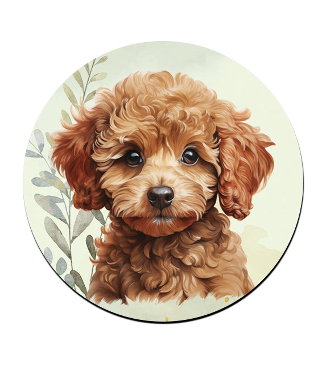 Kis barna uszkár portré mintás bögre alátét -  - Meska.hu