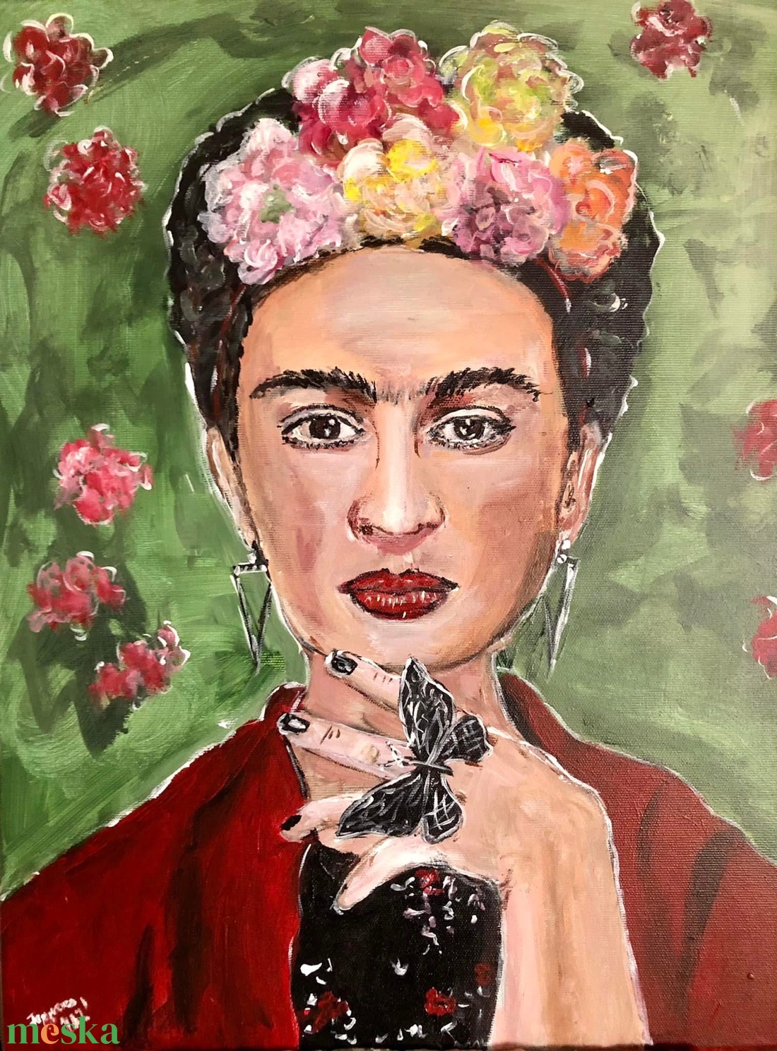 Belső erő- akril festmény - művészet - festmény - akril - Meska.hu