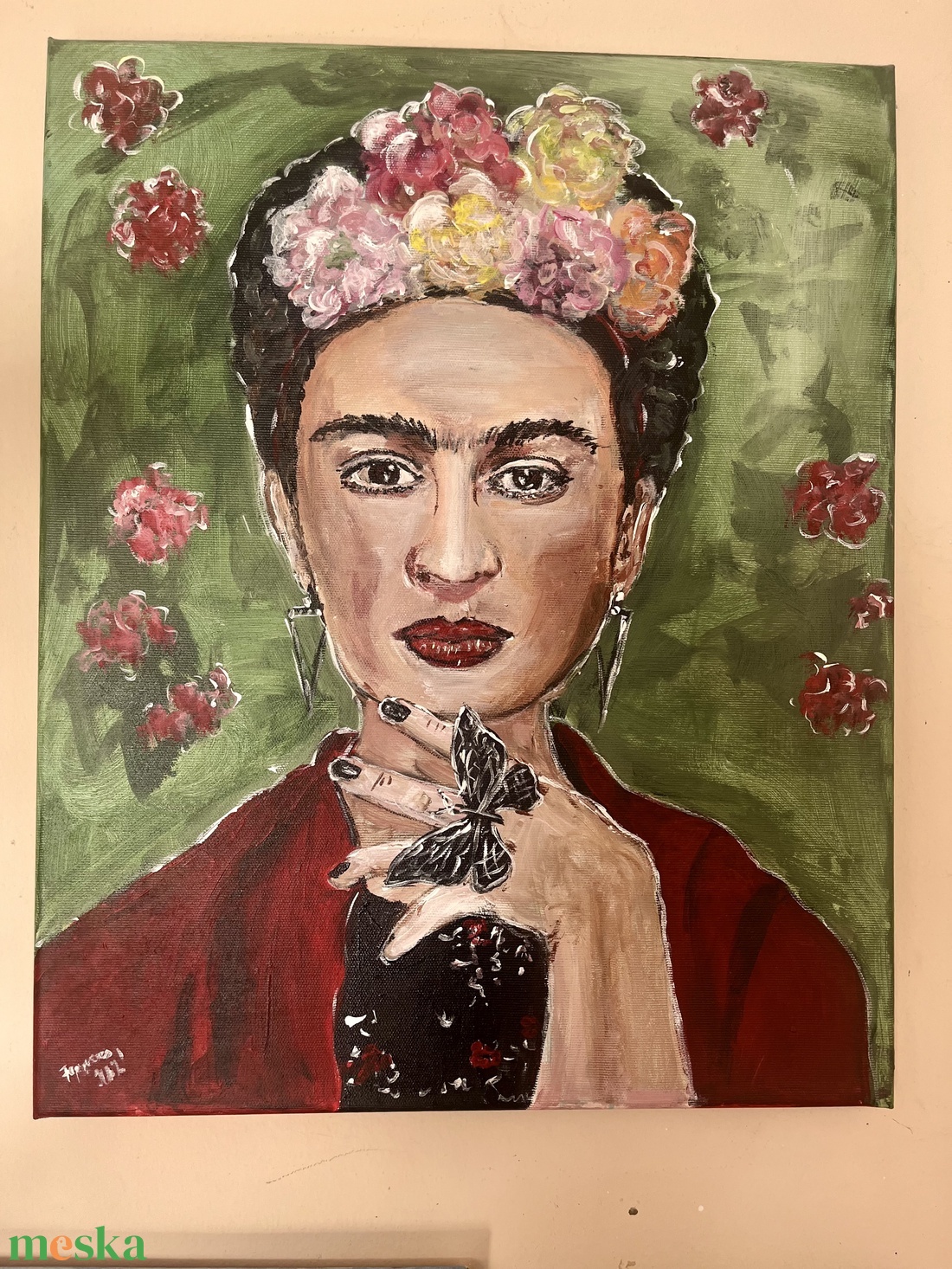 Belső erő- akril festmény - művészet - festmény - akril - Meska.hu