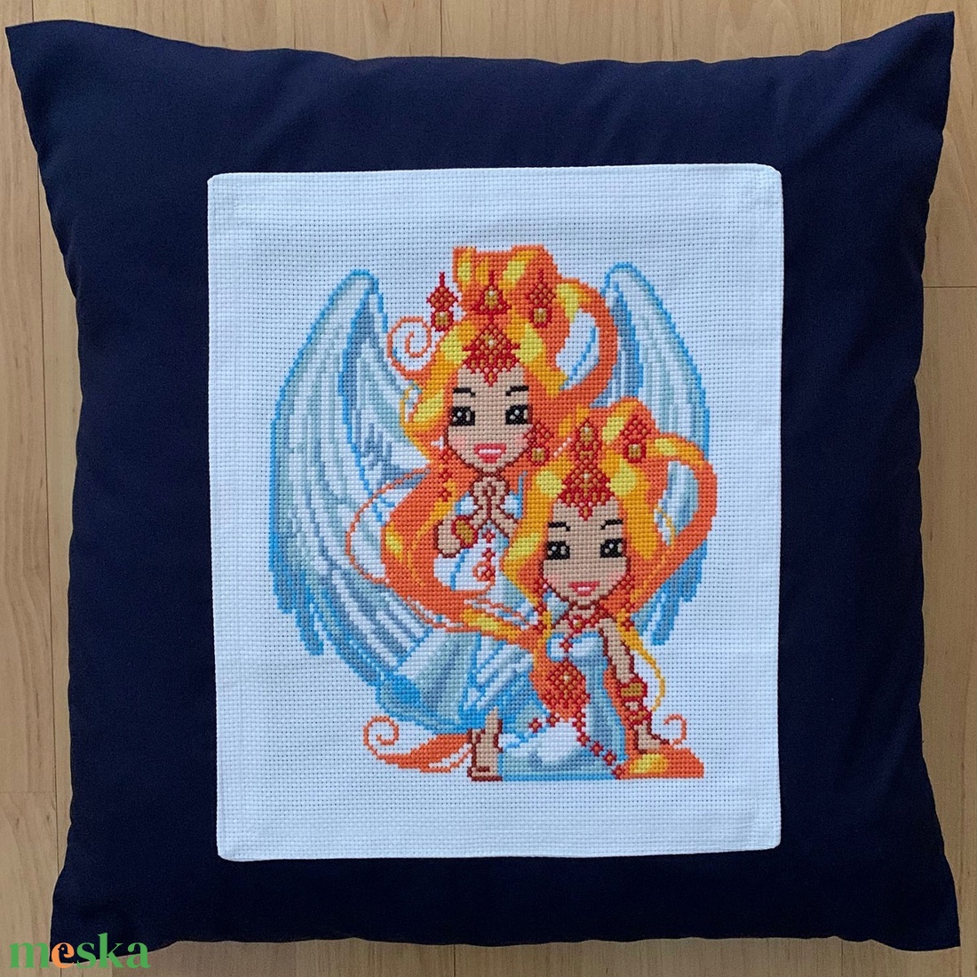 Díszpárnahuzat Ikrek csillagjegy 40x40 cm - otthon & életmód - lakástextil - párna & párnahuzat - Meska.hu Díszpárnahuzat Ikrek csillagjegy 40x40 cm - otthon & életmód - lakástextil - párna & párnahuzat - Meska.hu