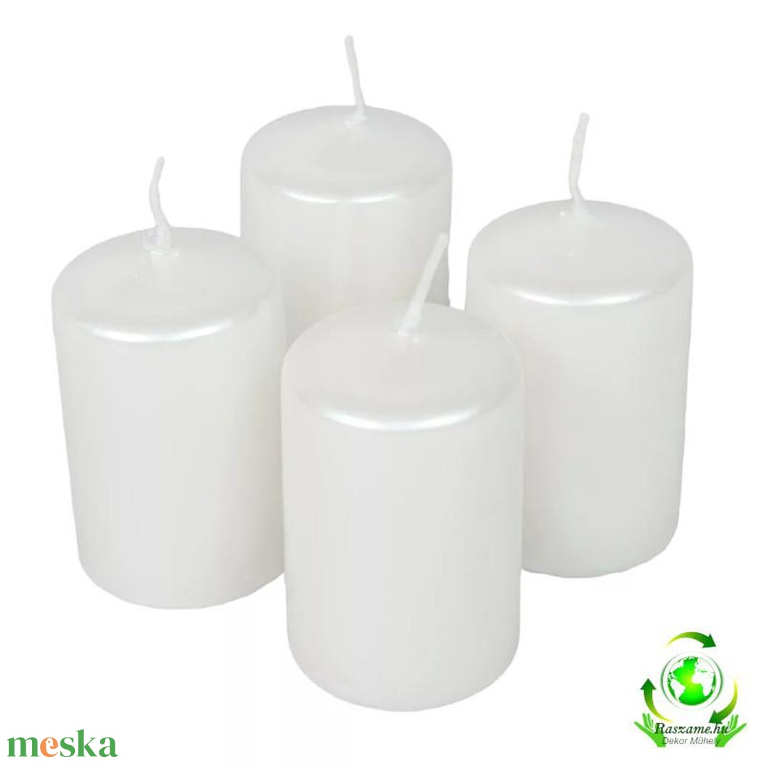 Adventi metál gyertya szett 40x60mm - fehér - kellékek & szerszámok - dekorációs kellékek - dekorációs gyertya - Meska.hu Adventi metál gyertya szett 40x60mm - fehér - kellékek & szerszámok - dekorációs kellékek - dekorációs gyertya - Meska.hu