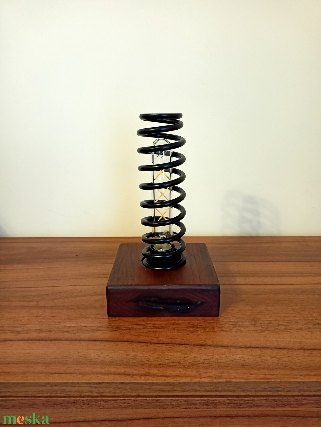 Dekor lámpa Rugó dizájn  - otthon & életmód - lámpa - hangulatlámpa - Meska.hu