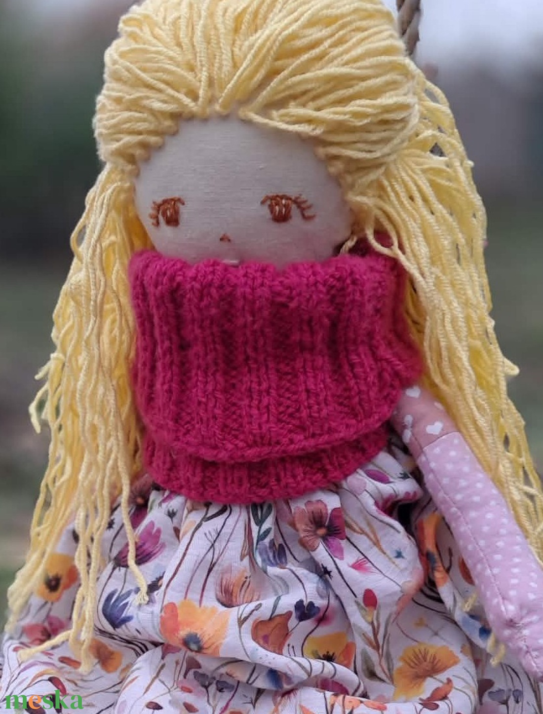 Lány baba - játék & sport - plüssállat & játékfigura - ember - Meska.hu