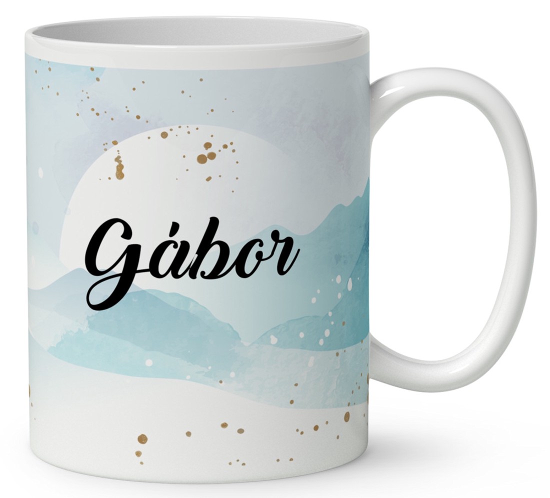 Névvel kérhető - Rock'n' kávés farkas mintás bögre - otthon & életmód - konyhafelszerelés, tálalás - tálalás - bögre & csésze - Meska.hu