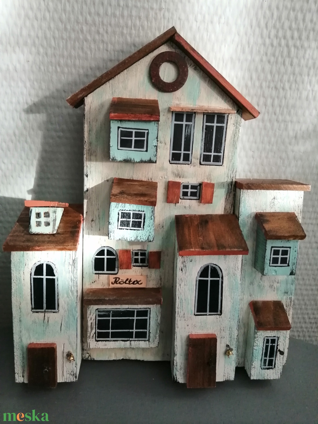 Lakás dekoráció, polc- párkány dísz - otthon & életmód - dekoráció - asztal és polc dekoráció - asztaldísz - Meska.hu