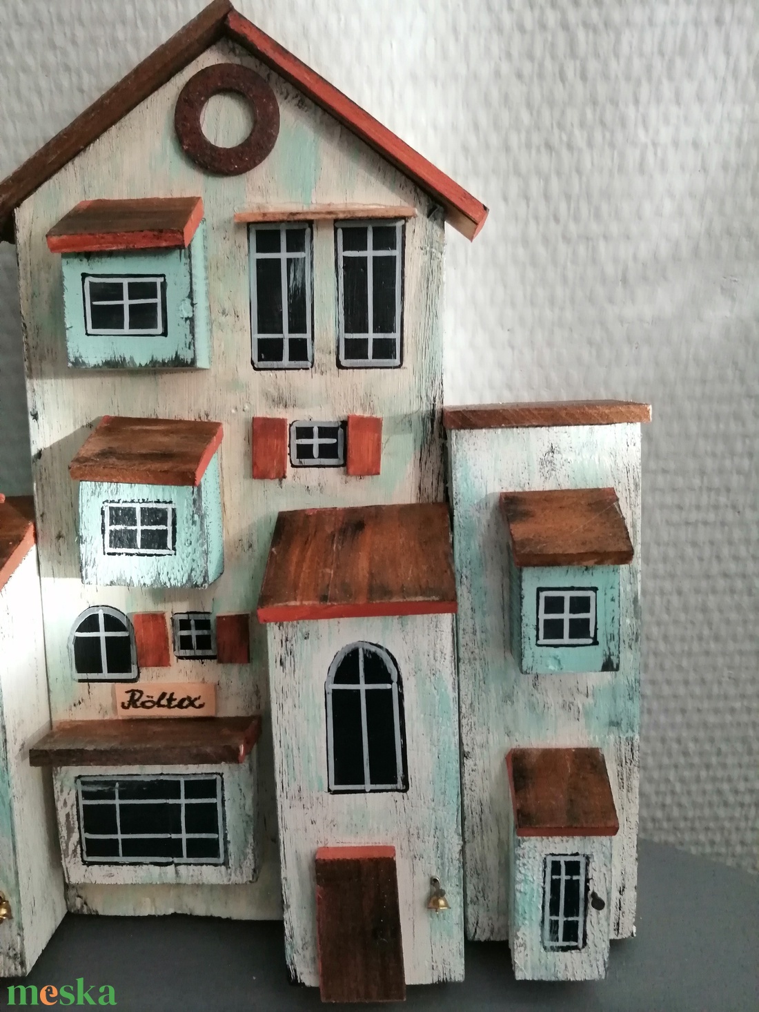 Lakás dekoráció, polc- párkány dísz - otthon & életmód - dekoráció - asztal és polc dekoráció - asztaldísz - Meska.hu