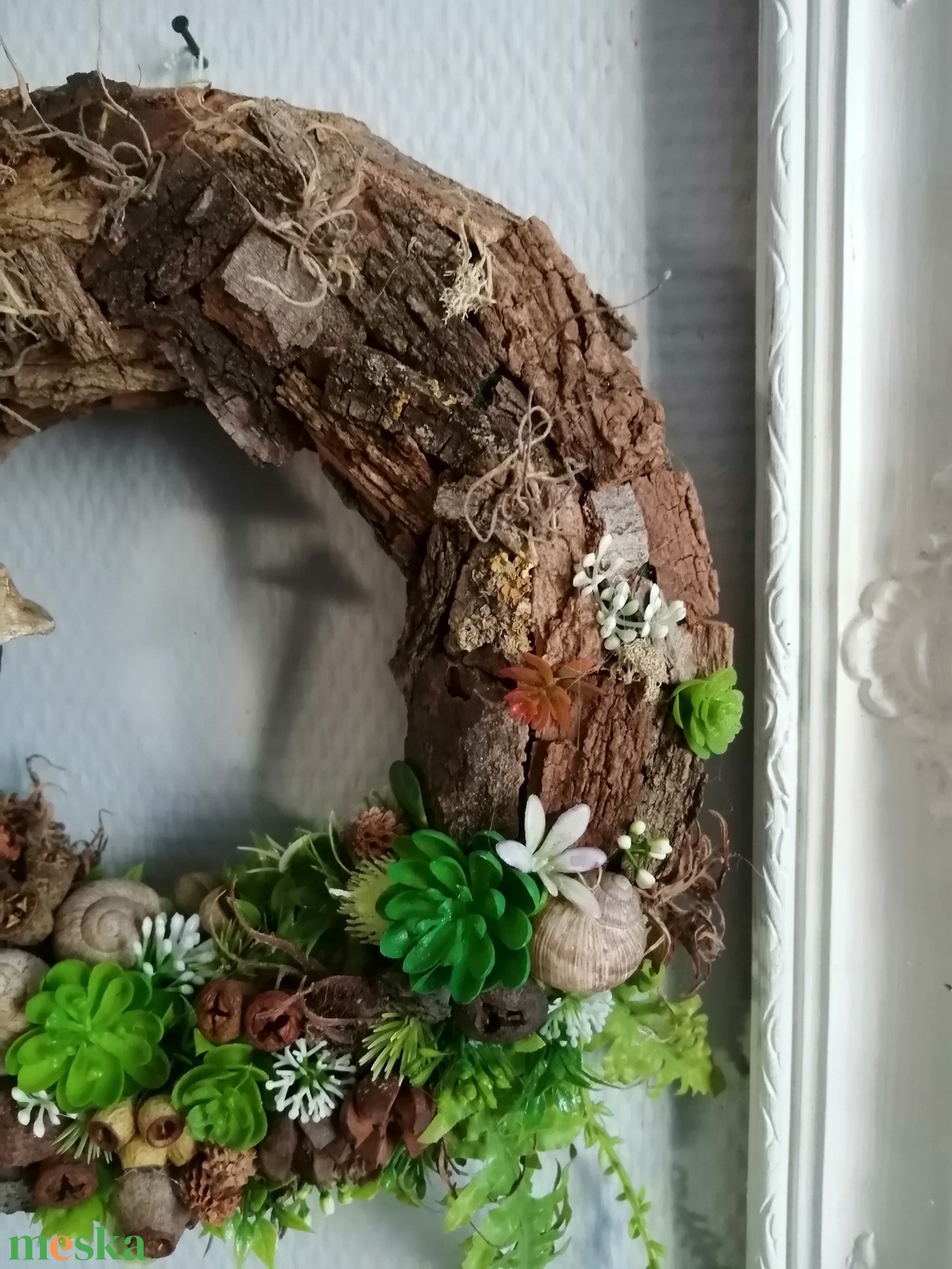 Őszi dekoráció - ajtó vagy lakásdísz - otthon & életmód - dekoráció - ajtó- és ablak dekoráció - ajtódísz & kopogtató - Meska.hu