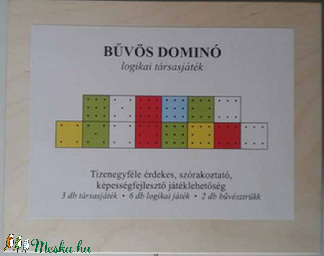 Búvös dominó -  - Meska.hu