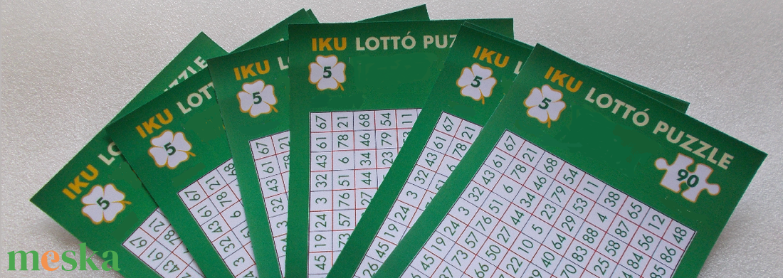 LOTTÓ PUZZLE - otthon & életmód - papír, írószer - egyedi szerkesztés - Meska.hu