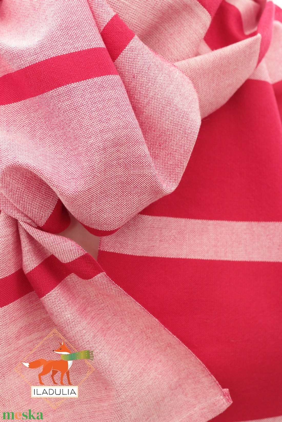 100% Merinó gyapjú kézi szőttes sál inverz szimmetrikus csíkritmus díszítéssel (63) - ruha & divat - sál, sapka, kendő - sál - Meska.hu