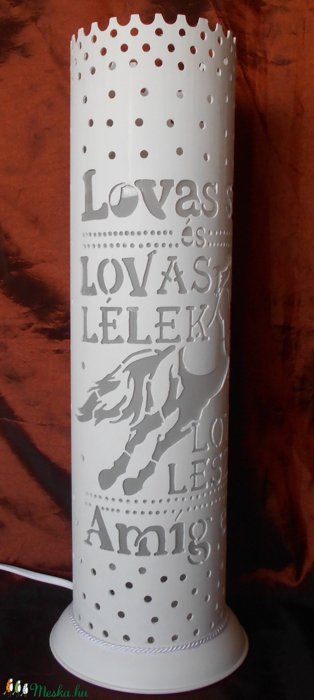 Lovas lélek- kézzel készített műanyag hangulatlámpa - otthon & életmód - lámpa - hangulatlámpa - Meska.hu