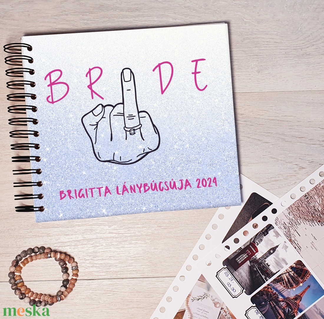 Lánybúcsús emlékkönyv, fotóalbum, napló, Scrapbook (Kék Bride) - névre szóló - esküvő - lánybúcsú - Meska.hu Lánybúcsús emlékkönyv, fotóalbum, napló, Scrapbook (Kék Bride) - névre szóló - esküvő - lánybúcsú - Meska.hu