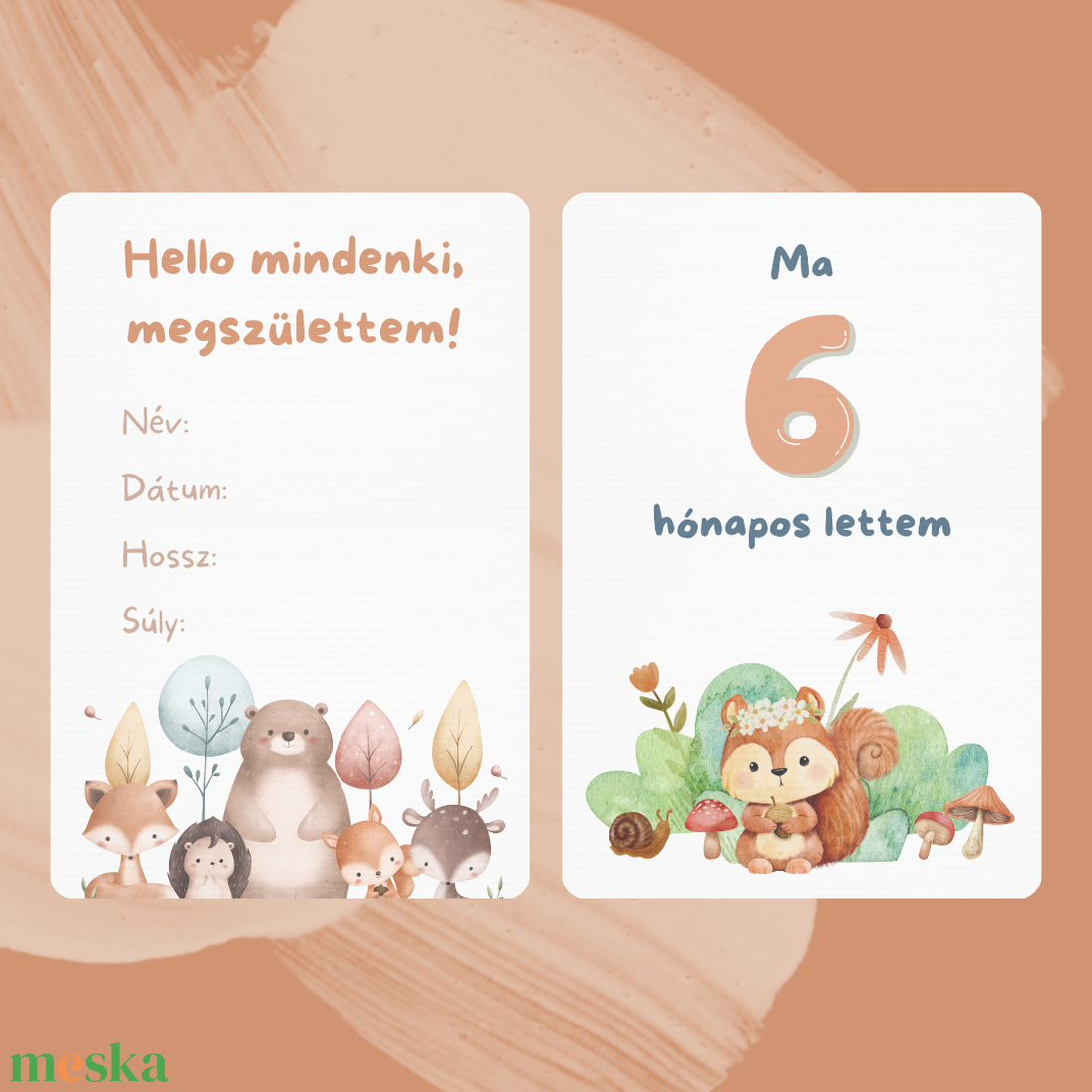 Babakártyák, hónapkártyák, mérföldkő kártyák erdei állatok grafika - játék & sport - babalátogató ajándékcsomag - Meska.hu Babakártyák, hónapkártyák, mérföldkő kártyák erdei állatok grafika - játék & sport - babalátogató ajándékcsomag - Meska.hu