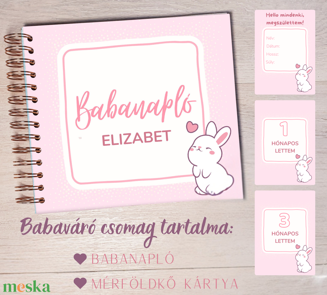 Babaváró csomag - rózsaszín - /Babanapló + mérföldkő kártyák/ - babváró ajándék, megérkeztem, - otthon & életmód - papír, írószer - babanapló - Meska.hu Babaváró csomag - rózsaszín - /Babanapló + mérföldkő kártyák/ - babváró ajándék, megérkeztem, - otthon & életmód - papír, írószer - babanapló - Meska.hu