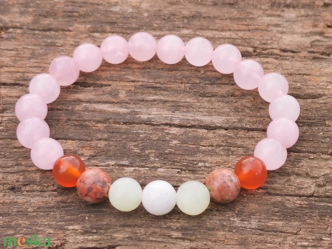 Termékenység kristály szett - ékszer - karkötő - gyöngyös karkötő - Meska.hu