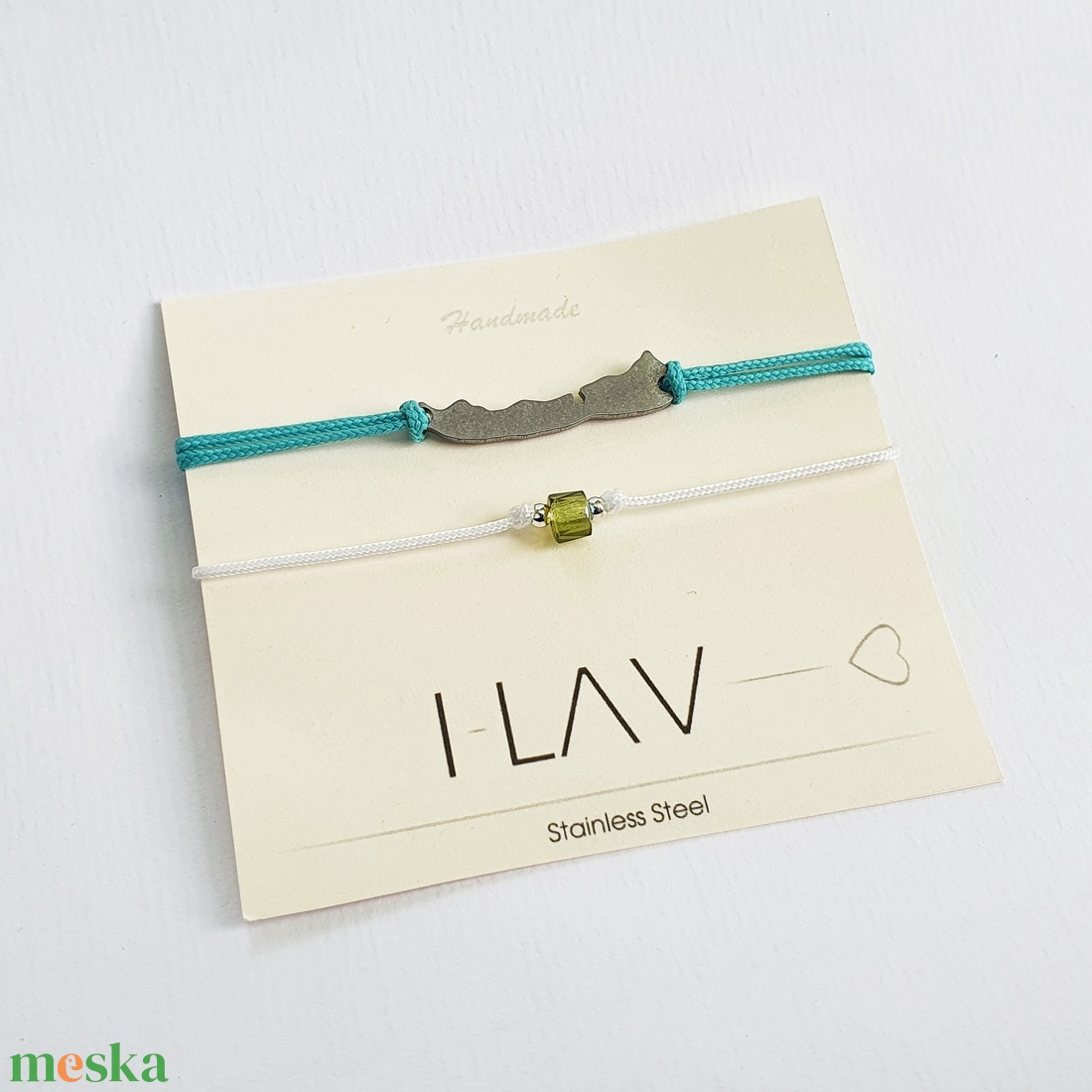 Balaton medálos karkötő több színben - ékszer - karkötő - karkötő medállal - Meska.hu