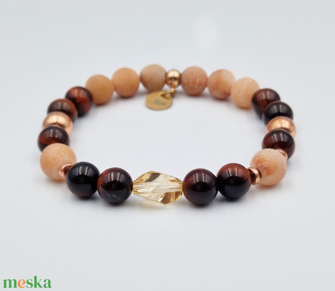 Hálókő, aventurin, hematit, vörös tigrisszem karkötő szett Swarovski Cosmic Bead-el - ékszer - ékszerszett - Meska.hu Hálókő, aventurin, hematit, vörös tigrisszem karkötő szett Swarovski Cosmic Bead-el - ékszer - ékszerszett - Meska.hu
