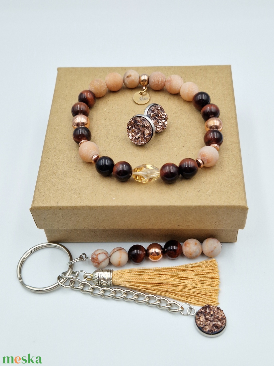 Hálókő, aventurin, hematit, vörös tigrisszem karkötő szett Swarovski Cosmic Bead-el - ékszer - ékszerszett - Meska.hu Hálókő, aventurin, hematit, vörös tigrisszem karkötő szett Swarovski Cosmic Bead-el - ékszer - ékszerszett - Meska.hu