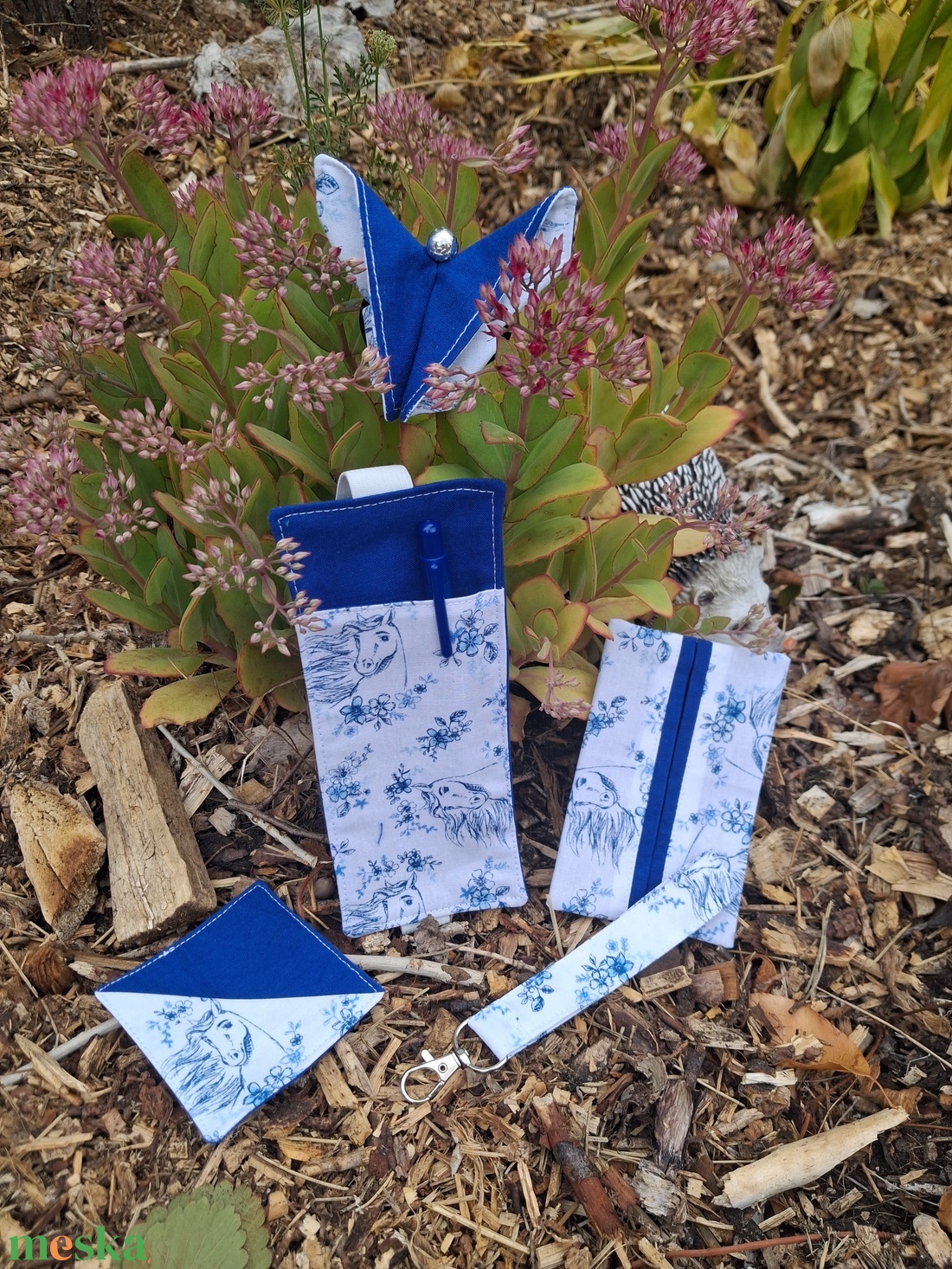 Buli a suli - szett - otthon & életmód - papír, írószer - tolltartó & ceruzatekercs - Meska.hu