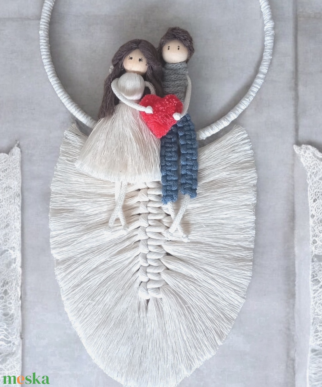 Valentin napi szerelmes pár falidísz  - otthon & életmód - dekoráció - fali és függő dekoráció - falra akasztható dekor - Meska.hu Valentin napi szerelmes pár falidísz  - otthon & életmód - dekoráció - fali és függő dekoráció - falra akasztható dekor - Meska.hu