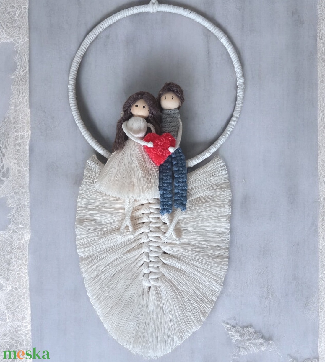 Valentin napi szerelmes pár falidísz  - otthon & életmód - dekoráció - fali és függő dekoráció - falra akasztható dekor - Meska.hu Valentin napi szerelmes pár falidísz  - otthon & életmód - dekoráció - fali és függő dekoráció - falra akasztható dekor - Meska.hu