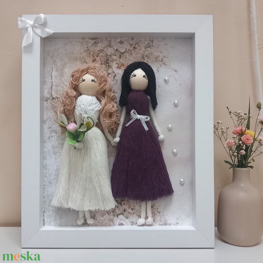 Szülőköszöntő - Személyre szabható szülőköszöntő kép édesanyának - esküvő - emlék & ajándék - szülőköszöntő ajándék - Meska.hu