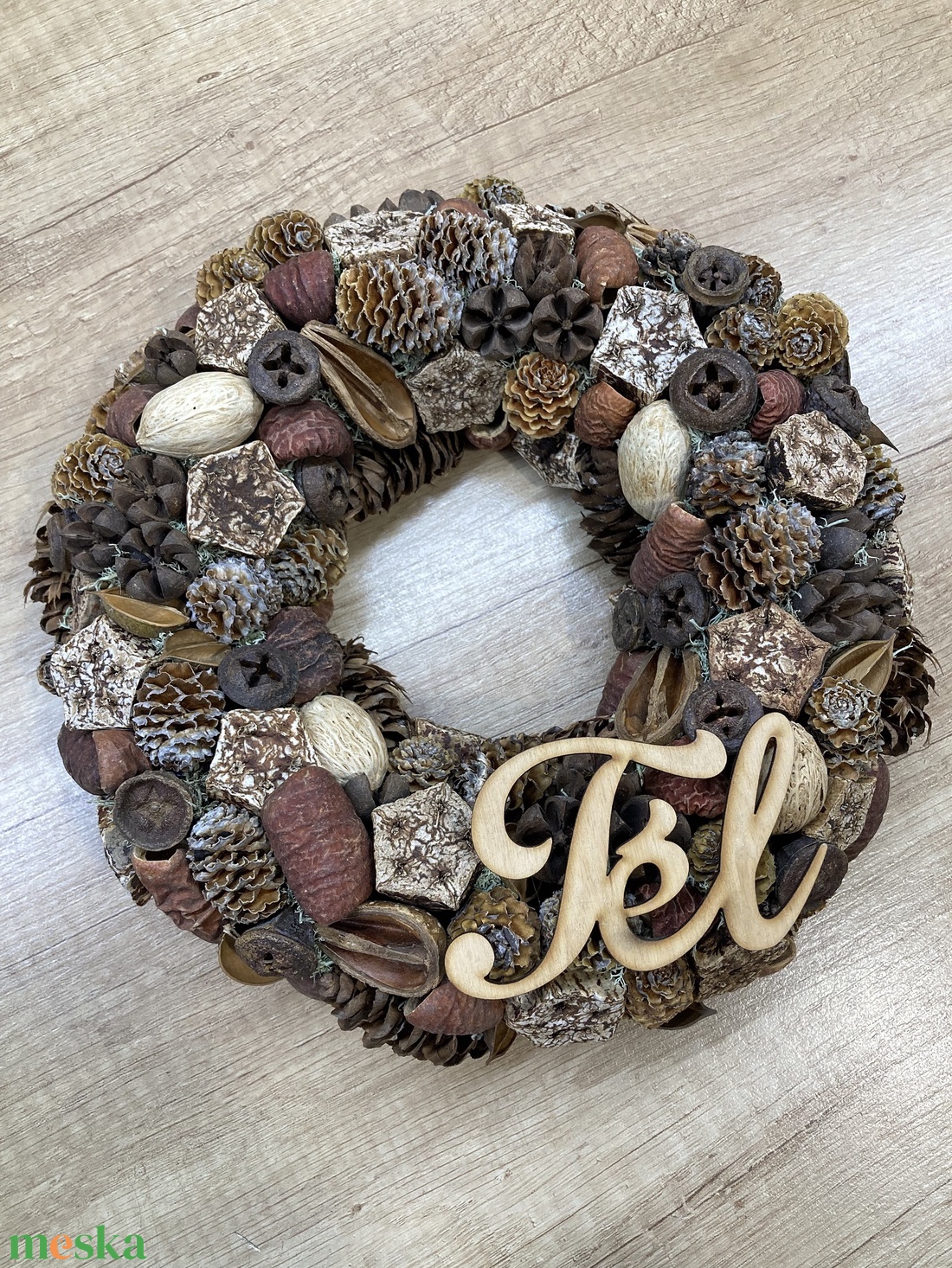 Barnás kopogtató - otthon & életmód - dekoráció - ajtó- és ablak dekoráció - ajtódísz & kopogtató - Meska.hu