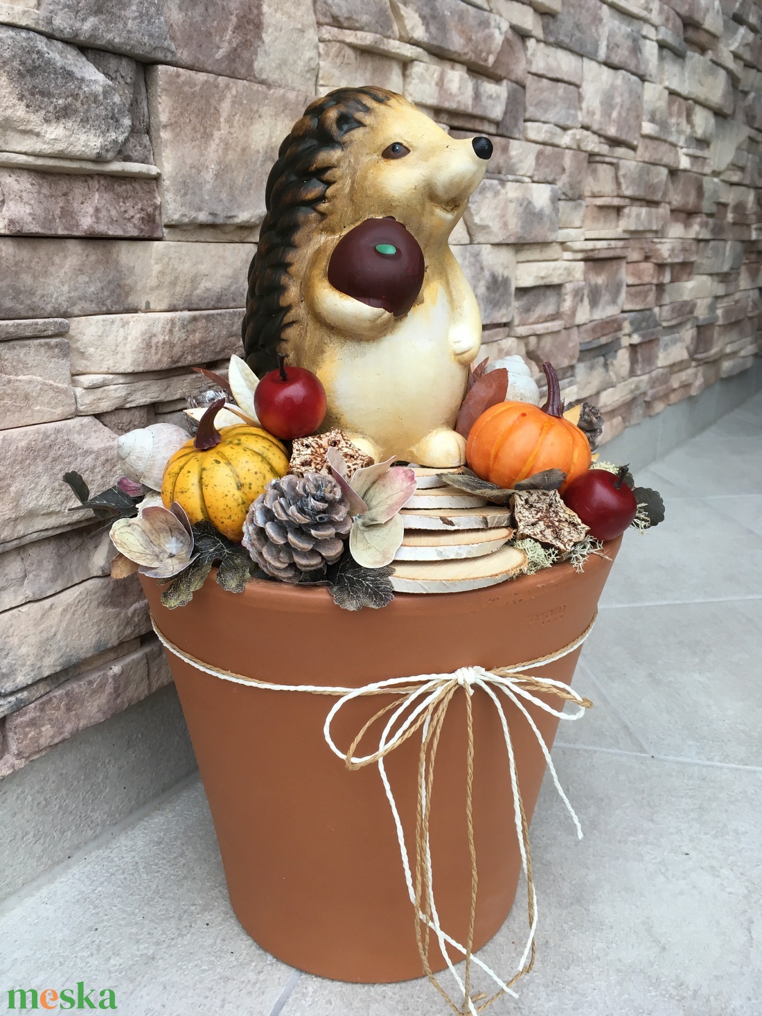 Őszi dekoráció  - otthon & életmód - dekoráció - asztal és polc dekoráció - asztaldísz - Meska.hu