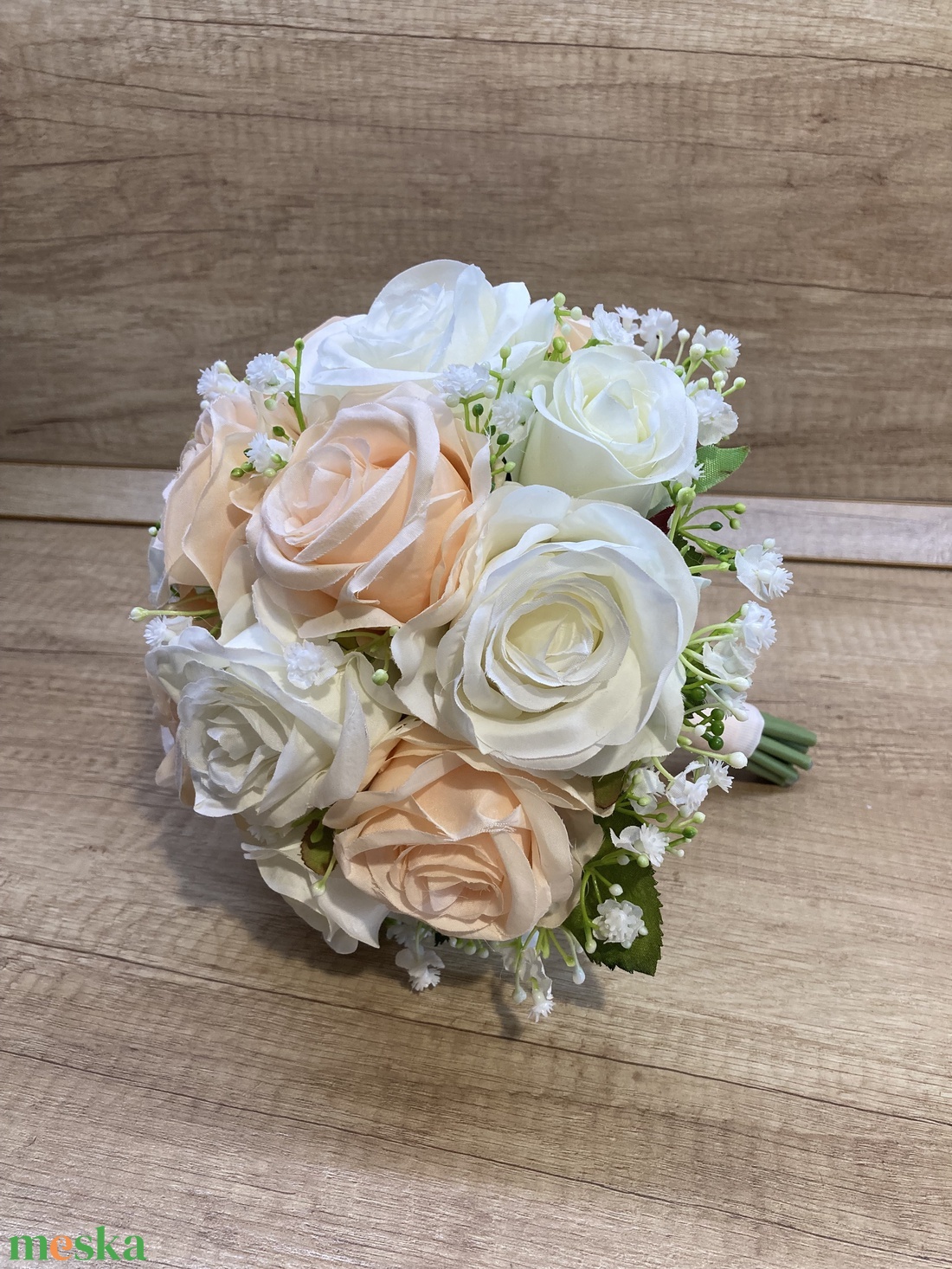 Elegáns menyasszonyi csokor - esküvő - menyasszonyi- és dobócsokor - Meska.hu Elegáns menyasszonyi csokor - esküvő - menyasszonyi- és dobócsokor - Meska.hu