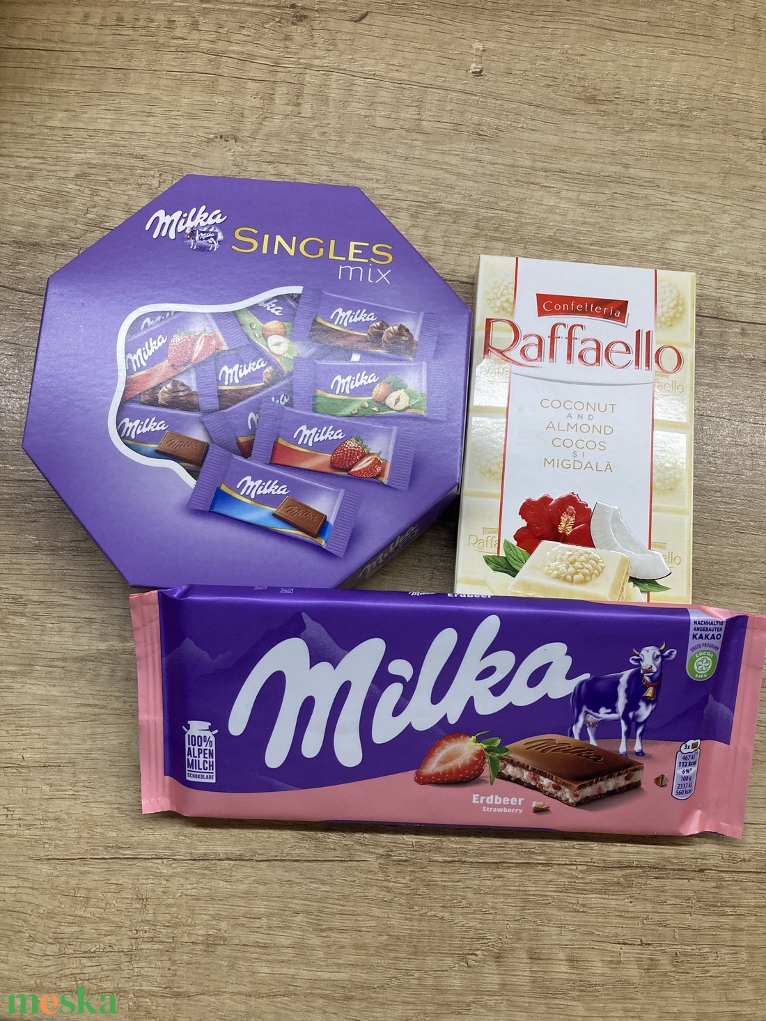 Milka csokis box - otthon & életmód - dekoráció - virágdísz és tartó - virágbox, virágdoboz - Meska.hu