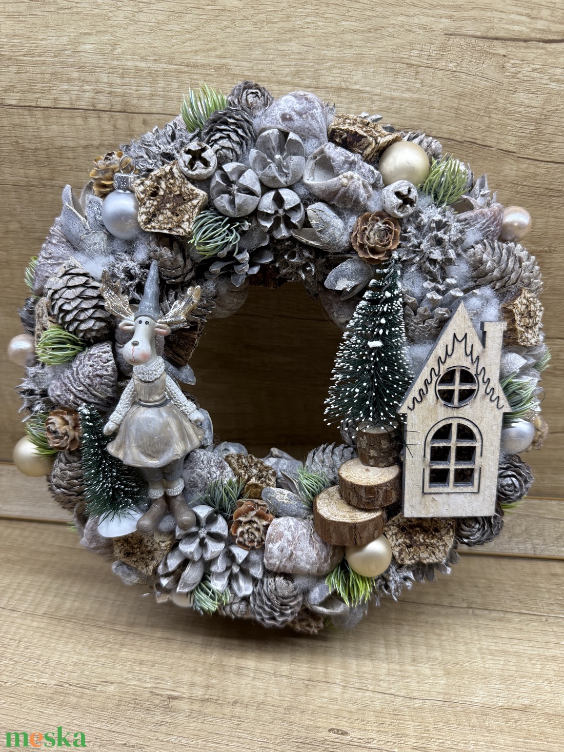 Adventi asztaldísz - karácsony - adventi díszek - adventi gyertyadíszek és koszorúdíszek - Meska.hu