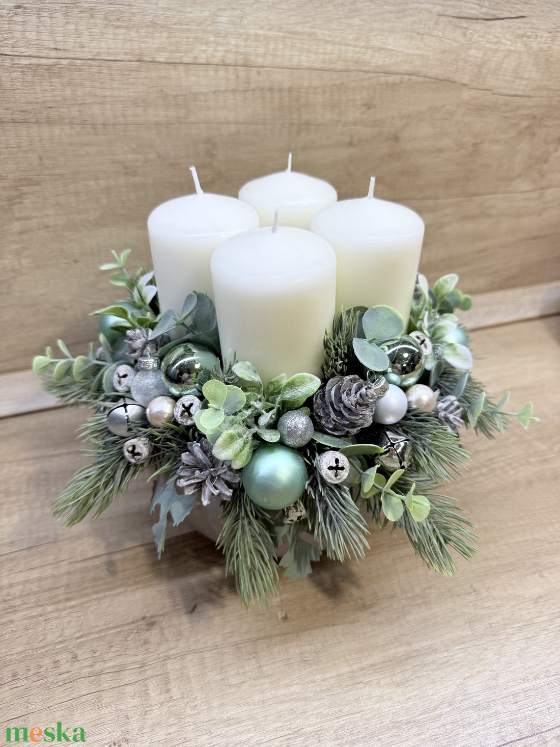 Adventi asztaldísz - karácsony - adventi díszek - adventi gyertyadíszek és koszorúdíszek - Meska.hu