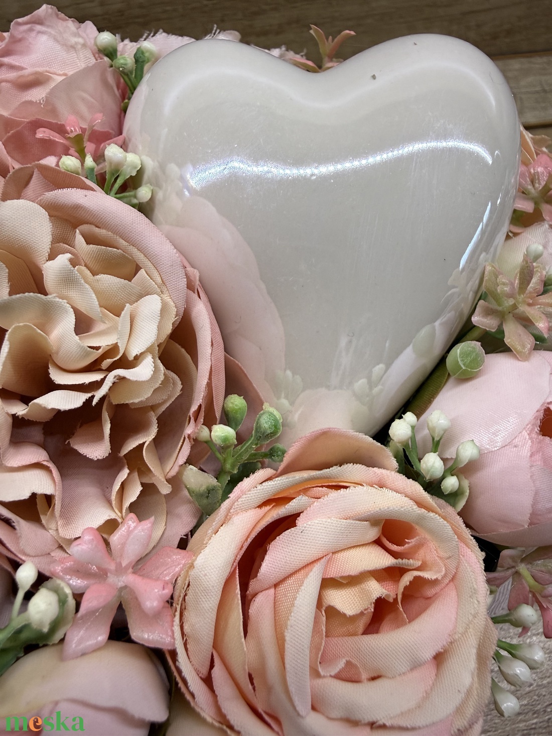 Rózsaszín virágbox - otthon & életmód - dekoráció - asztal és polc dekoráció - díszdoboz - Meska.hu