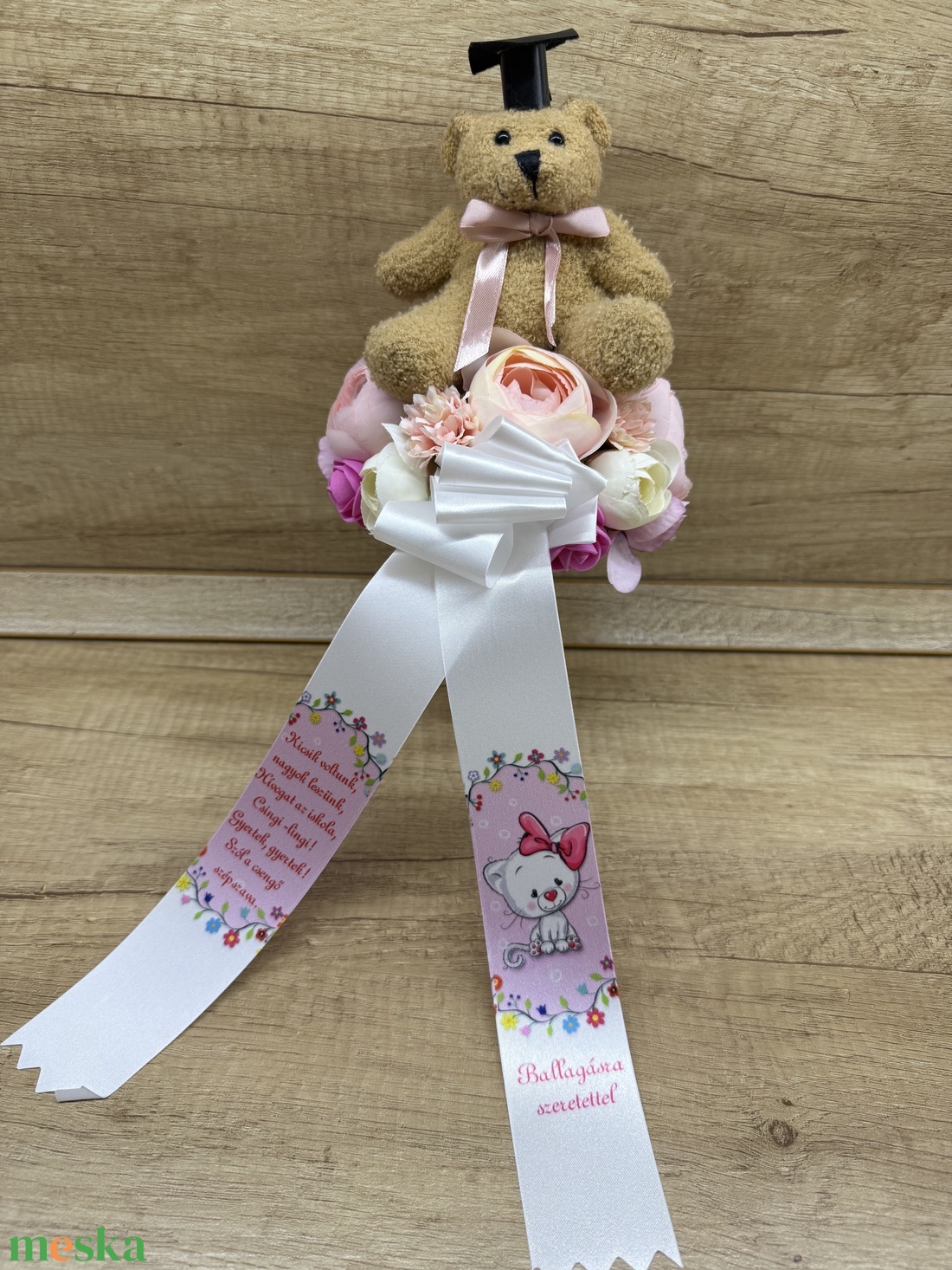 Barna macis ovis ballagási csokor - otthon & életmód - dekoráció - asztal és polc dekoráció - asztaldísz - Meska.hu