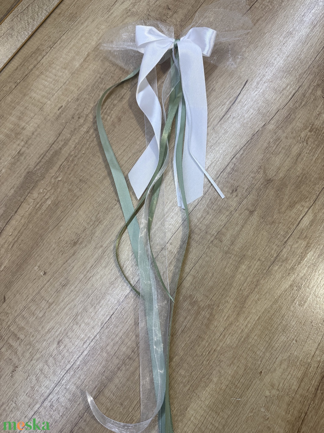 Esküvői autó dísz - esküvő - dekoráció - helyszíni dekor - Meska.hu