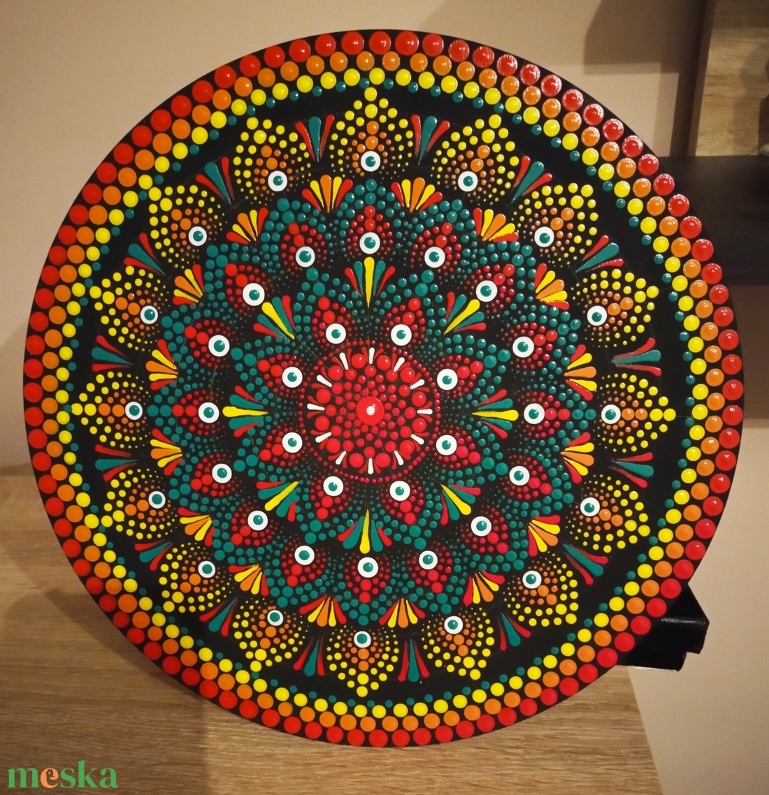 Tavaszváró mandala - otthon & életmód - dekoráció - spiritualitás - mandala - Meska.hu