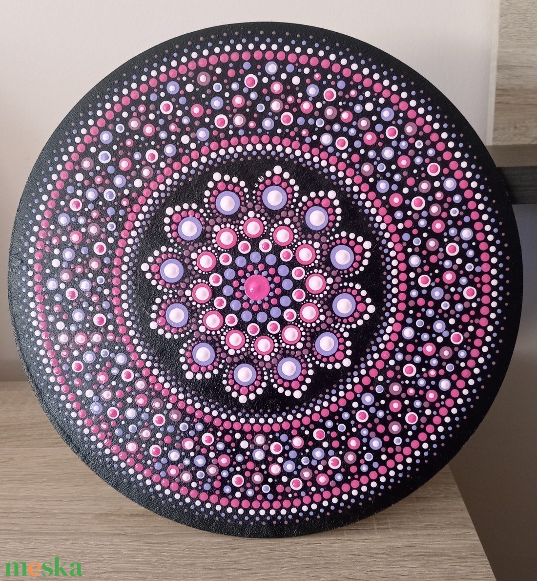 Szeretet mandala - művészet - festmény - akril - Meska.hu Szeretet mandala - művészet - festmény - akril - Meska.hu