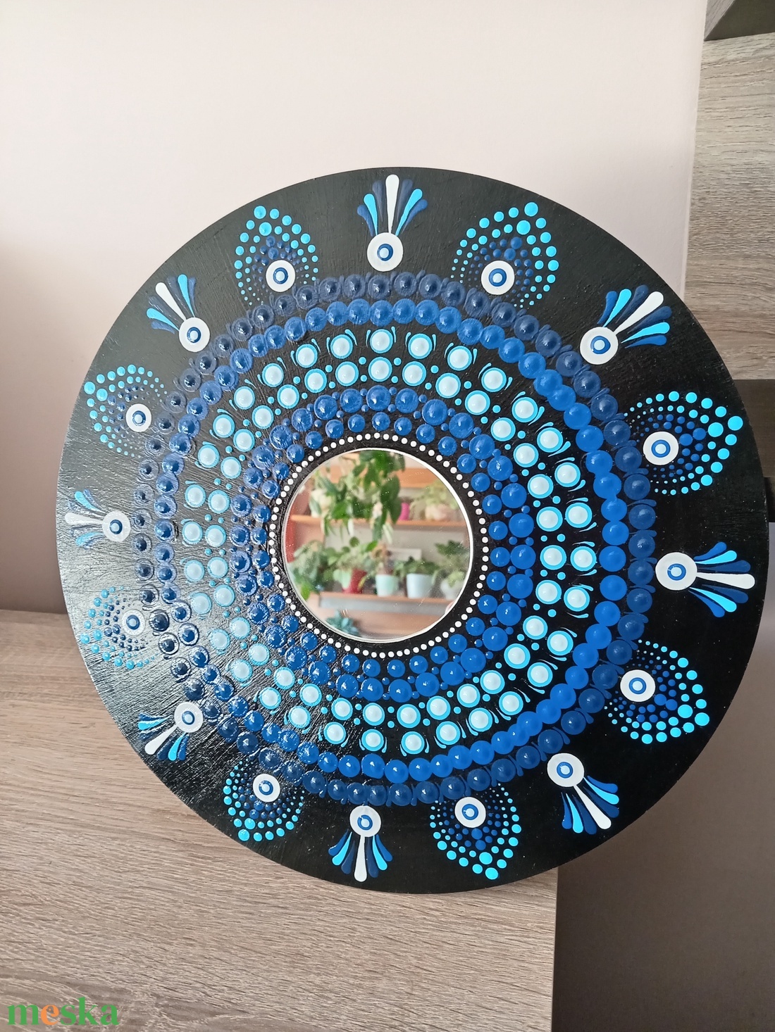 Tükrös mandala - otthon & életmód - dekoráció - spiritualitás - mandala - Meska.hu