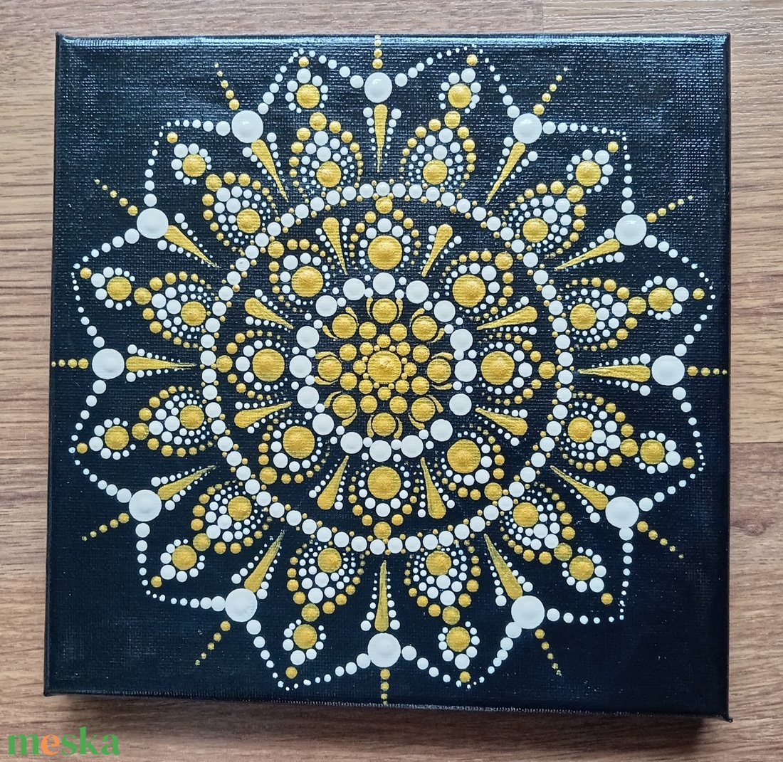 Mandal - művészet - festmény - akril - Meska.hu