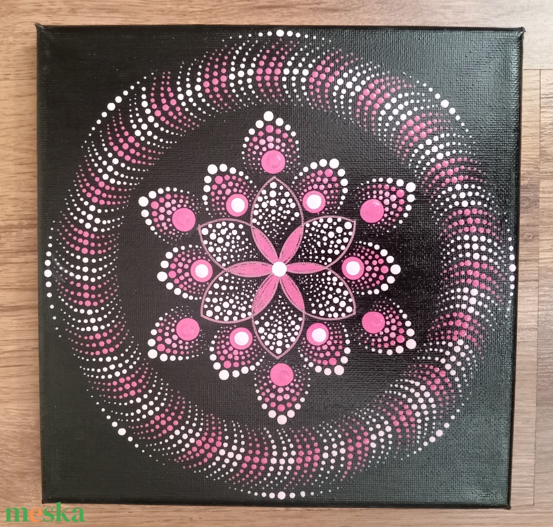 Mandala - otthon & életmód - dekoráció - kép & falikép - fából készült kép - Meska.hu