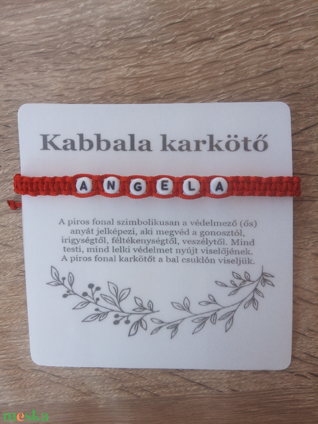 Névre szóló kabbala/ védelmező karkötő - ékszer - karkötő - fonott karkötő - Meska.hu Névre szóló kabbala/ védelmező karkötő - ékszer - karkötő - fonott karkötő - Meska.hu