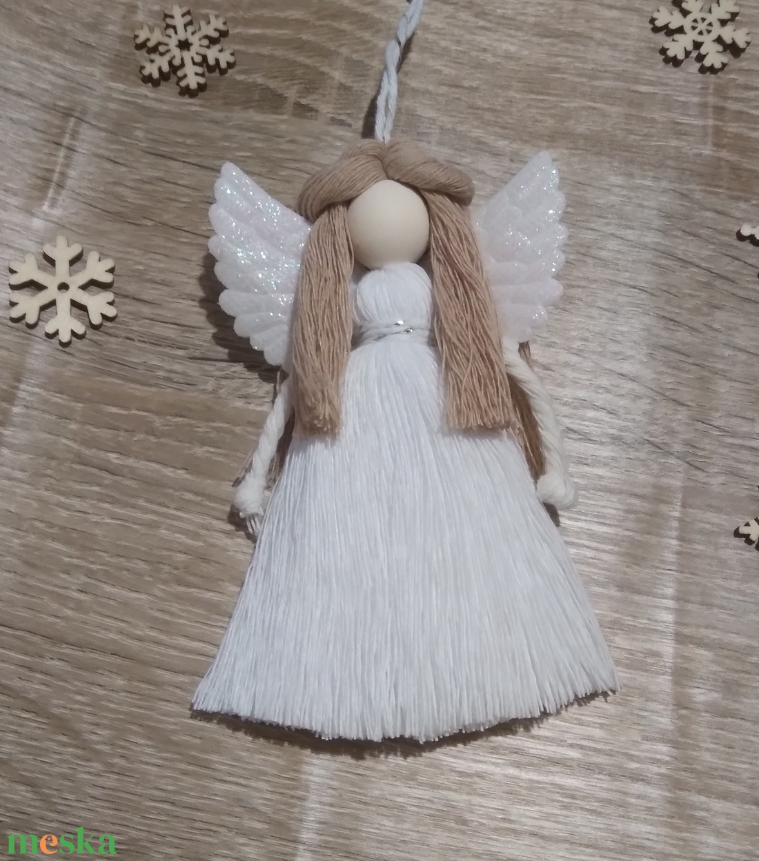 Makramé Angyalka - diy (csináld magad) - egységcsomag - Meska.hu Makramé Angyalka - diy (csináld magad) - egységcsomag - Meska.hu