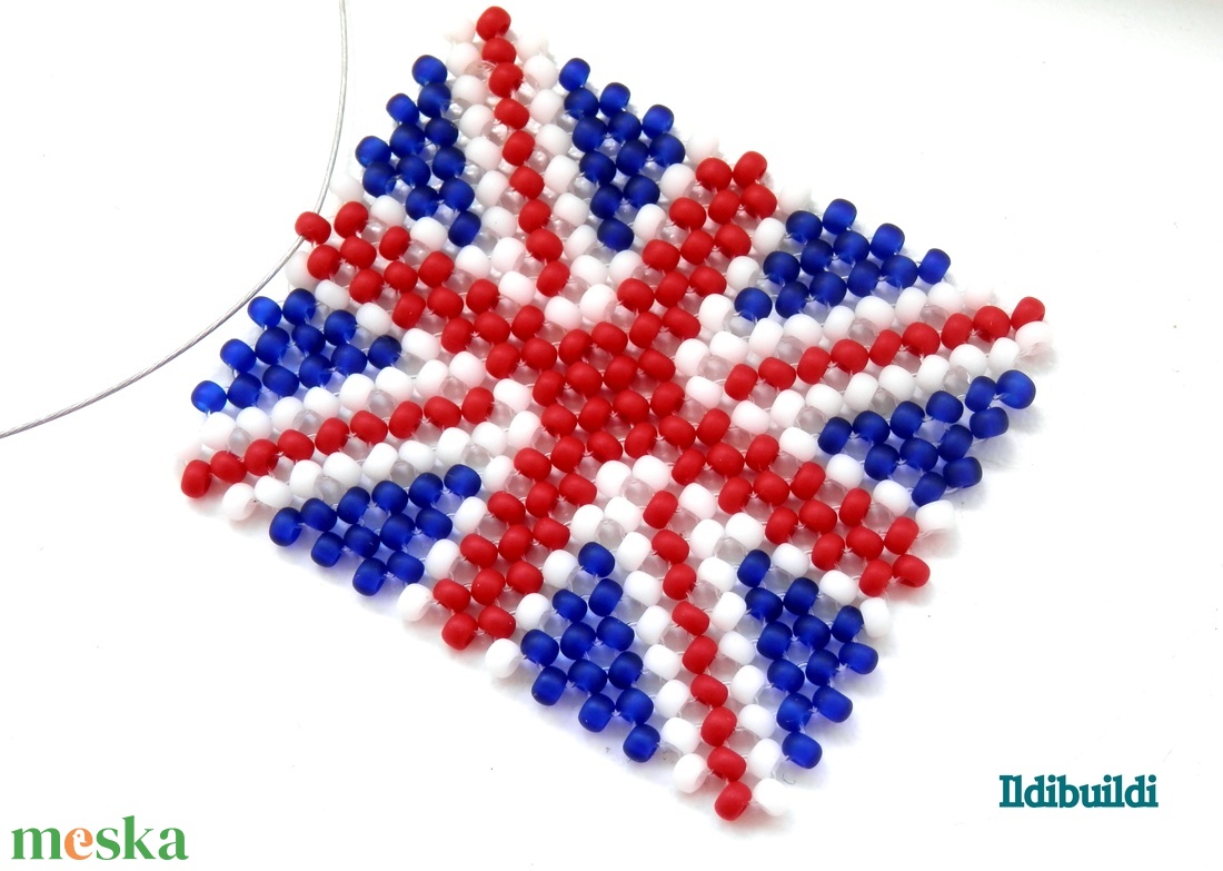 Union Jack zászlós nyaklánc - ékszer - nyaklánc - medálos nyaklánc - Meska.hu Union Jack zászlós nyaklánc - ékszer - nyaklánc - medálos nyaklánc - Meska.hu