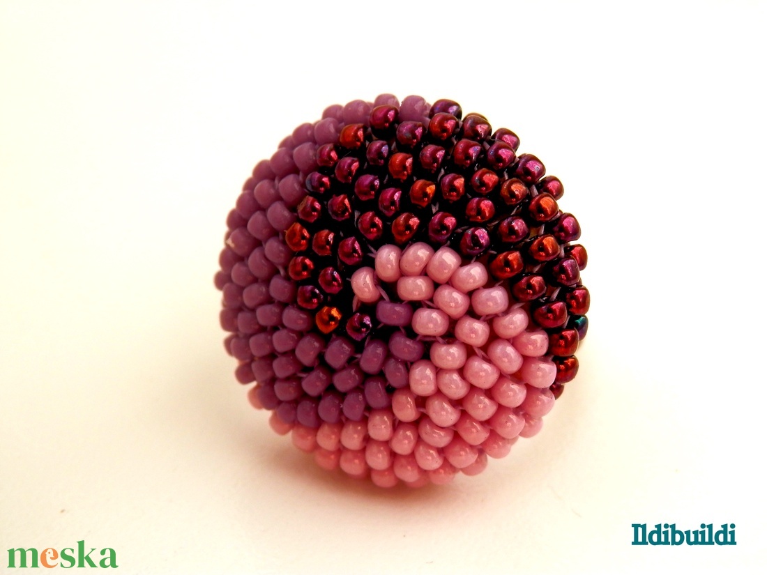 Spirálos 3 színű kerek gyűrű - 54. verzió - ékszer - gyűrű - kerek gyűrű - Meska.hu