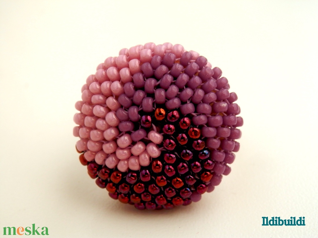 Spirálos 3 színű kerek gyűrű - 54. verzió - ékszer - gyűrű - kerek gyűrű - Meska.hu