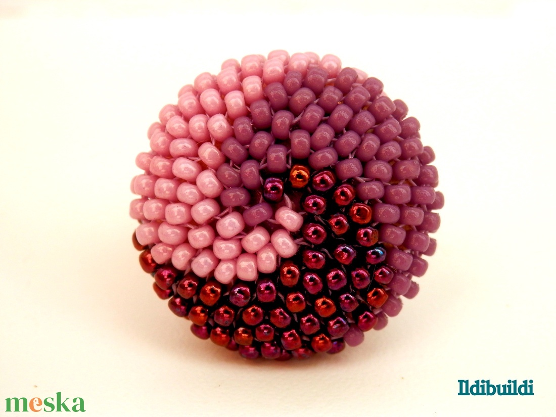 Spirálos 3 színű kerek gyűrű - 54. verzió - ékszer - gyűrű - kerek gyűrű - Meska.hu