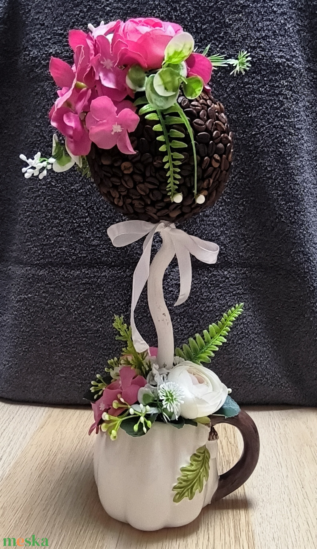 Pink káv�fa - otthon & életmód - dekoráció - dísztárgy - Meska.hu