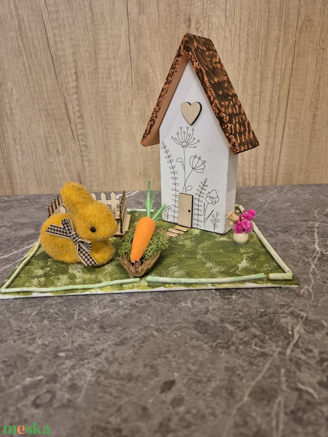 Húsvéti asztali dísz - ünnepi díszek, dekorációk - húsvéti díszek és dekorációk - húsvéti ablakdíszek - Meska.hu